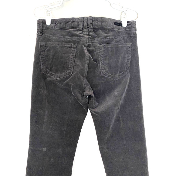 Kut from the Kloth Denim - Kut from the Kloth Diana Skinny Gray Corduroy Pants Size 8